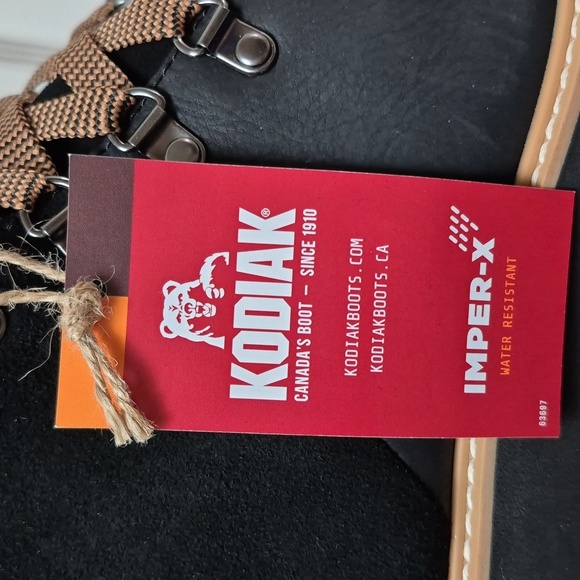 Kodiak Sauveur Alpine Leather & Suede Wedge Boots Size 8.5, Brand New! - Picture 3 of 17